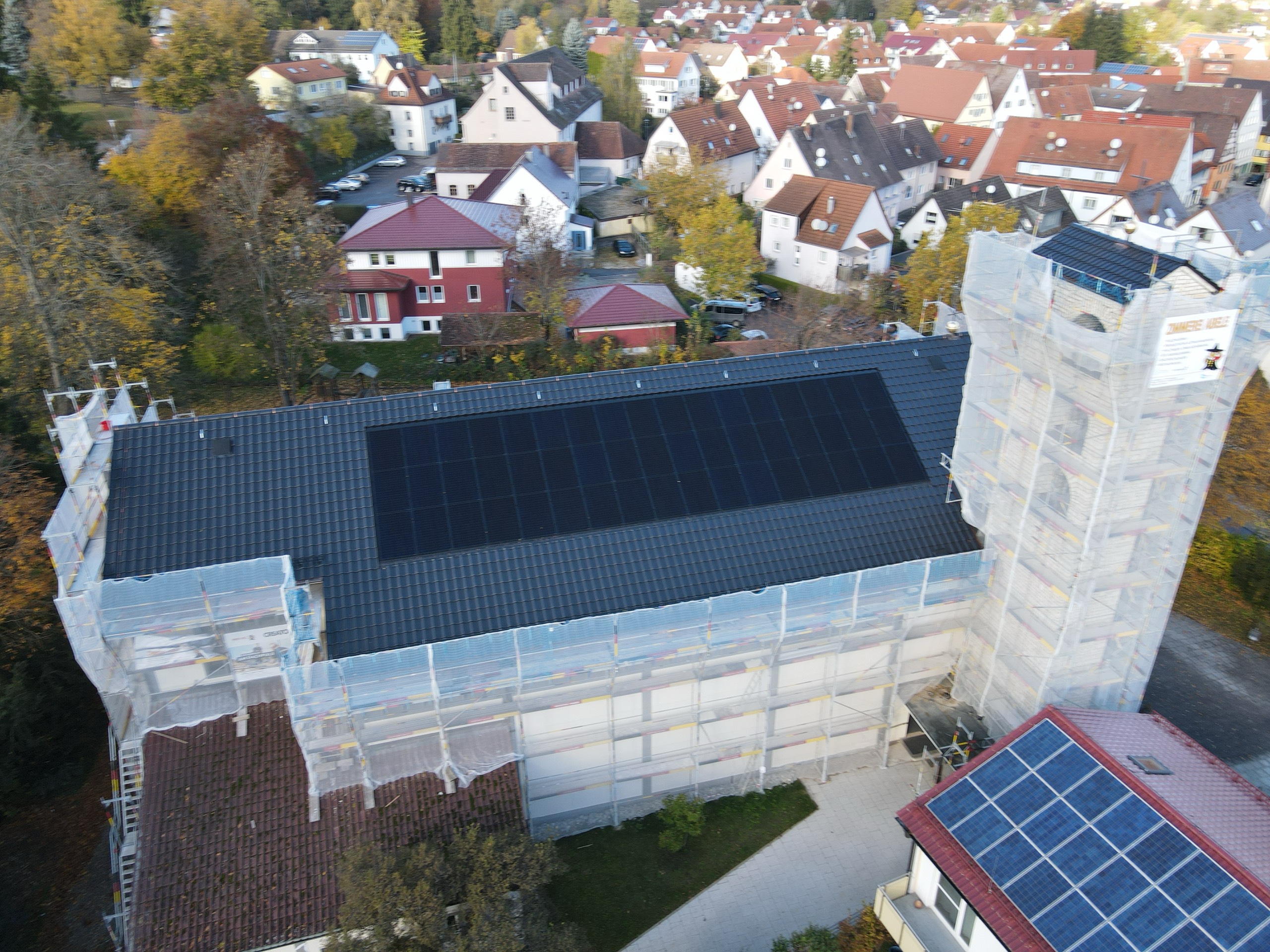 Sanierung Dach Katholische Kirche Bopfingen